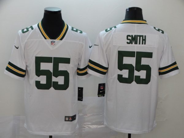 Green Bay Packers #55 Za'Darius Smith White Vapor Untouchable Stitched Limited Jersey