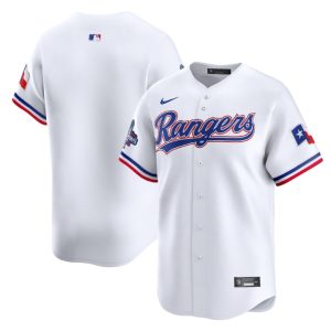 Texas Rangers Blank White 2023 World Series Champions Stitched Jersey