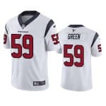 Houston Texans #59 Kenyon Green White Vapor Untouchable Limited Stitched Jersey