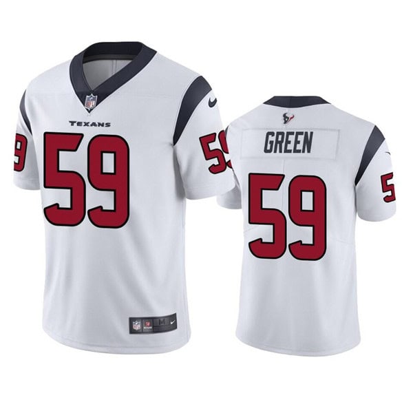 Houston Texans #59 Kenyon Green White Vapor Untouchable Limited Stitched Jersey