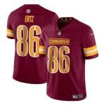 Washington Commanders #86 Zach Ertz Burgundy Vapor Limited Stitched Jersey