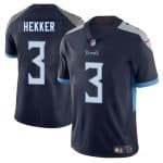 Tennessee Titans #3 Johnny Hekker Navy 2025 Vapor Untouchable Stitched Jersey