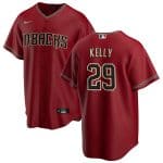 Arizona Diamondbacks #29 Merrill Kelly Red Cool Base Stitched Jersey