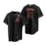 Arizona Diamondbacks #51 Randy Johnson Black 2023 World Series Cool Base Stitched Jersey
