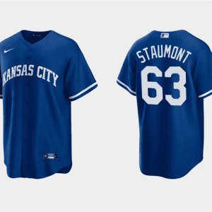 Kansas City Royals #63 Josh Staumont Royal Cool Base Stitched Jersey