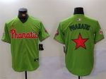 Philadelphia Phillies Phanatic Green Cool Base Stitched Jersey
