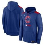 Chicago Cubs Royal Collection Performance Pullover Hoodie