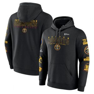 Denver Nuggets Black 2023 Xtra Innings Pullover Hoodie