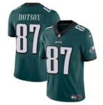 Philadelphia Eagles #87 Jahan Dotson Green Vapor Untouchable Limited Stitched Jersey