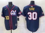 American League #30 Alejandro Kirk Navy 2025 All-Star Edition Limited Stitched Jersey