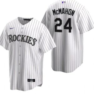 Colorado Rockies #24 Ryan McMahon White Stitched Baseball Jersey