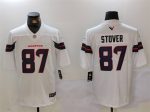 Houston Texans #87 Cade Stover White Vapor Untouchable Football Stitched Jersey