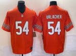 Chicago Bears #54 Brian Urlacher Orange 2023 F.U.S.E. Vapor Untouchable Limited Stitched Jersey