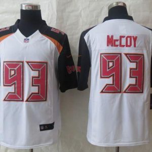 Buccaneers #93 Gerald McCoy White Stitched New Limited Nike Jersey