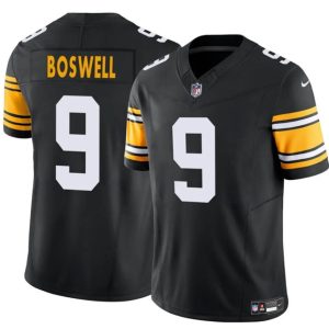 Pittsburgh Steelers #9 Chris Boswell Black 2024 F.U.S.E. Alternate Vapor Untouchable Limited Stitched Jersey