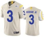 Los Angeles Rams #3 Odell Beckham Jr. 2021 Bone Vapor Untouchable Limited Stitched Football Jersey