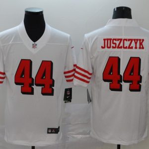San Francisco 49ers #44 Kyle Juszczyk White New Vapor Untouchable Limited Stitched Jersey