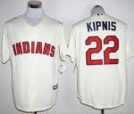 Indians #22 Jason Kipnis Cream New Cool Base Stitched Jersey