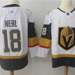 Vegas Golden Knights #18 James Neal White Stitched Adidas Jersey
