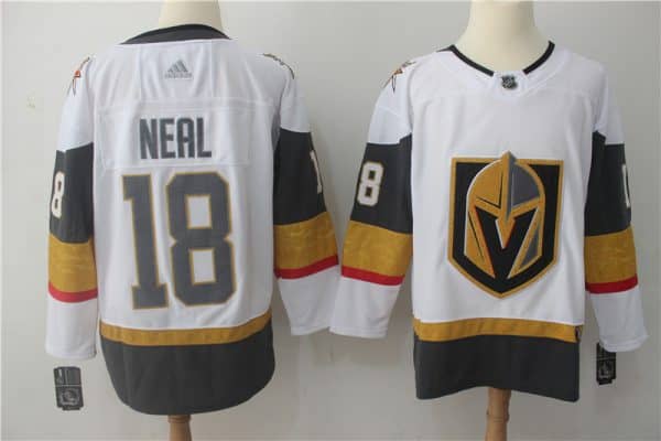 Vegas Golden Knights #18 James Neal White Stitched Adidas Jersey