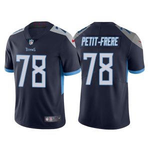 Tennessee Titans #78 Nicholas Petit-Frere Navy Vapor Untouchable Stitched Jersey