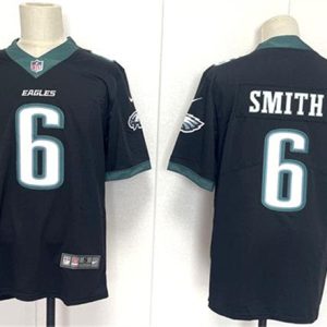 Philadelphia Eagles #6 DeVonta Smith Black 2024 New Vapor Untouchable Limited Football Stitched Jersey