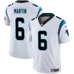 Carolina Panthers #6 Sam Martin White 2025 Vapor Limited Stitched Jersey