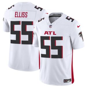 Atlanta Falcons #55 Kaden Elliss White 2025 F.U.S.E. Vapor Untouchable Limited Stitched Jersey