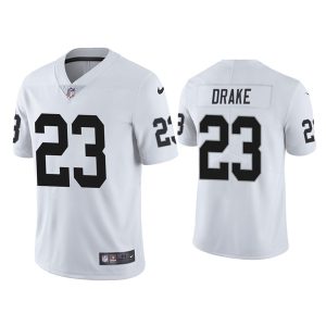 Las Vegas Raiders #23 Kenyan Drake White Vapor Untouchable Limited Stitched Football Jersey