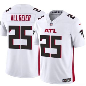 Atlanta Falcons #25 Tyler Allgeier White 2024 F.U.S.E. Vapor Untouchable Limited Stitched Jersey