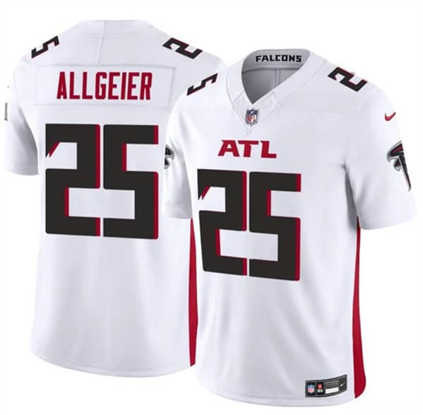 Atlanta Falcons #25 Tyler Allgeier White 2024 F.U.S.E. Vapor Untouchable Limited Stitched Jersey