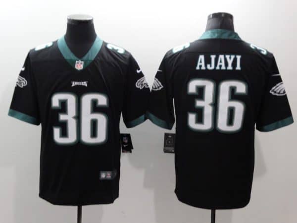 Philadelphia Eagles #36 Jay Ajayi Black Vapor Untouchable Limited Stitched Jersey