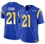 Los Angeles Rams #21 Zach Evans Blue 2024 F.U.S.E Vapor Untouchable Stitched Jersey