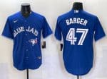 Toronto Blue Jays #47 Addison Barger Royal Cool Base Stitched Jersey