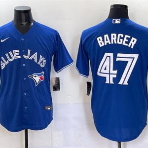 Toronto Blue Jays #47 Addison Barger Royal Cool Base Stitched Jersey