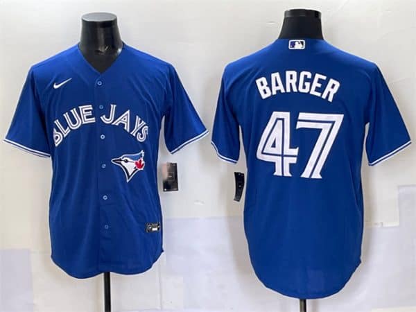 Toronto Blue Jays #47 Addison Barger Royal Cool Base Stitched Jersey