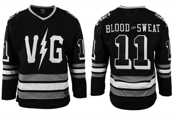 Violent Gentlemen X EFF Collection Black Stitched Jersey