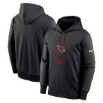 Arizona Cardinals Black Icon Performance Pullover Hoodie