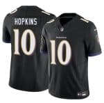 Baltimore Ravens #10 DeAndre Hopkins Black 2025 F.U.S.E. Vapor Limited Jersey