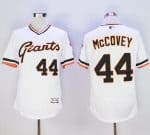 Giants #44 Willie McCovey White Flexbase Authentic Collection Cooperstown Stitched Jersey