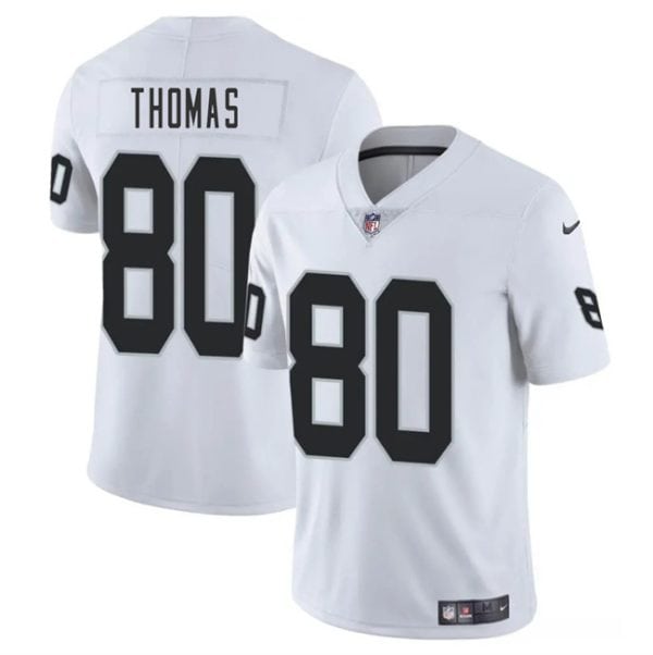Las Vegas Raiders #80 Ian Thomas White 2025 Vapor Stitched Jersey