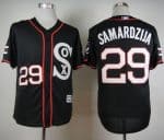 White Sox #29 Jeff Samardzija Black New Cool Base Stitched Jersey