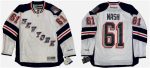 New York Rangers #61 Rick Nash 2014 White Stitched Jersey