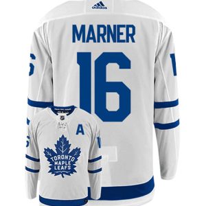Toronto Maple Leafs #16 Mitchell Marner White Stitched Jersey