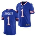 Buffalo Bills #1 Emmanuel Sanders Blue Vapor Untouchable Limited Stitched Jersey