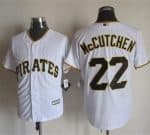 Pirates #22 Andrew McCutchen White New Cool Base Stitched Jersey