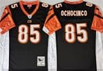 Cincinnati Bengals #85 Chad Ochocinco Black Throwback Stitched Jersey