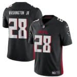 Atlanta Falcons #28 Carlos Washington Jr Black Vapor Untouchable Limited Stitched Jersey