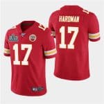 Chiefs #17 Mecole Hardman Red Super Bowl LIV Vapor Untouchable Limited Stitched Jersey