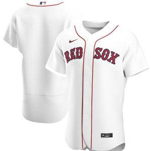 Boston Red Sox White Flex Base Stitched Jersey
